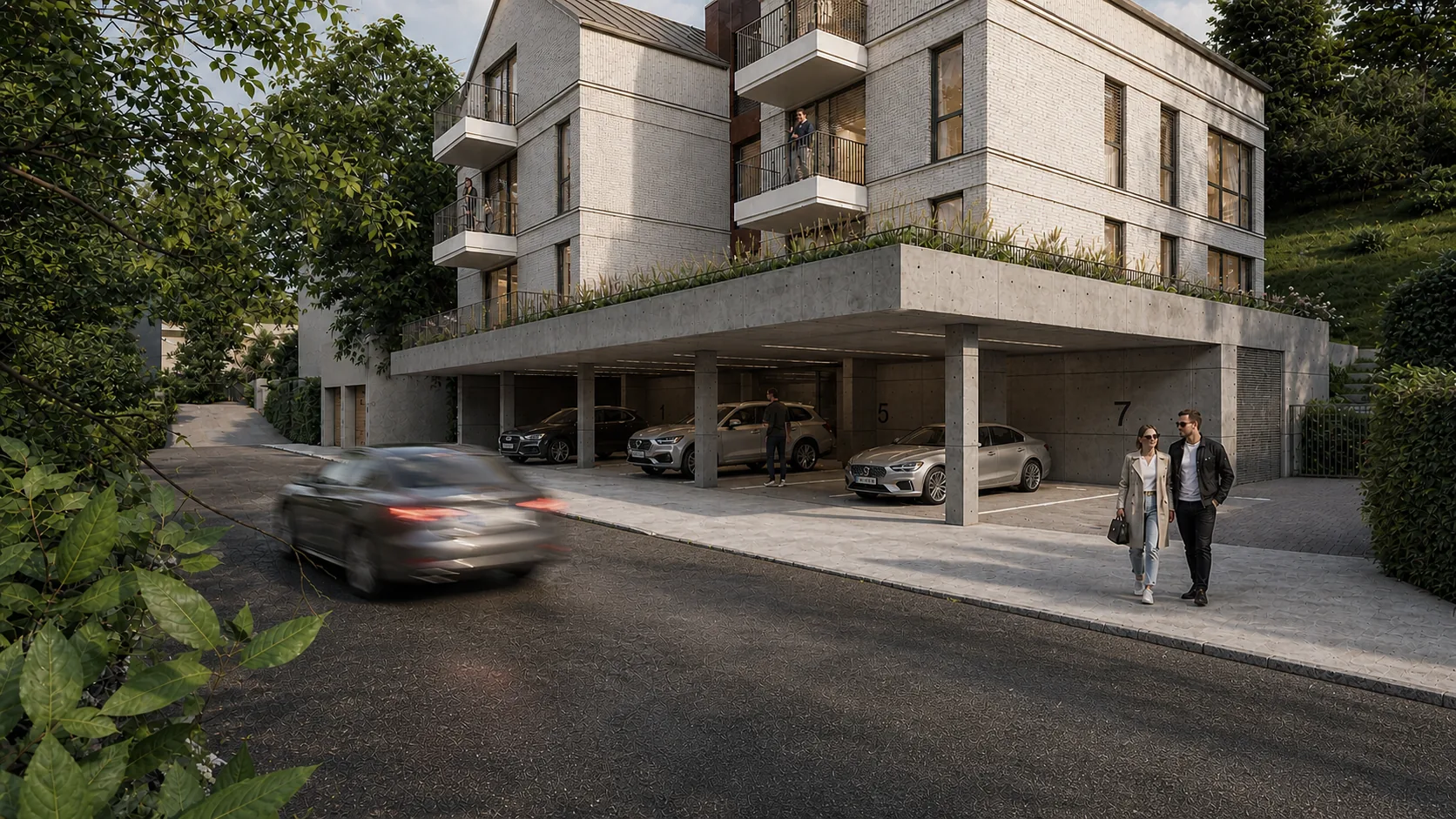 Bytový dům, ulice Pod Skalkami — Praha 10 · Strašnice